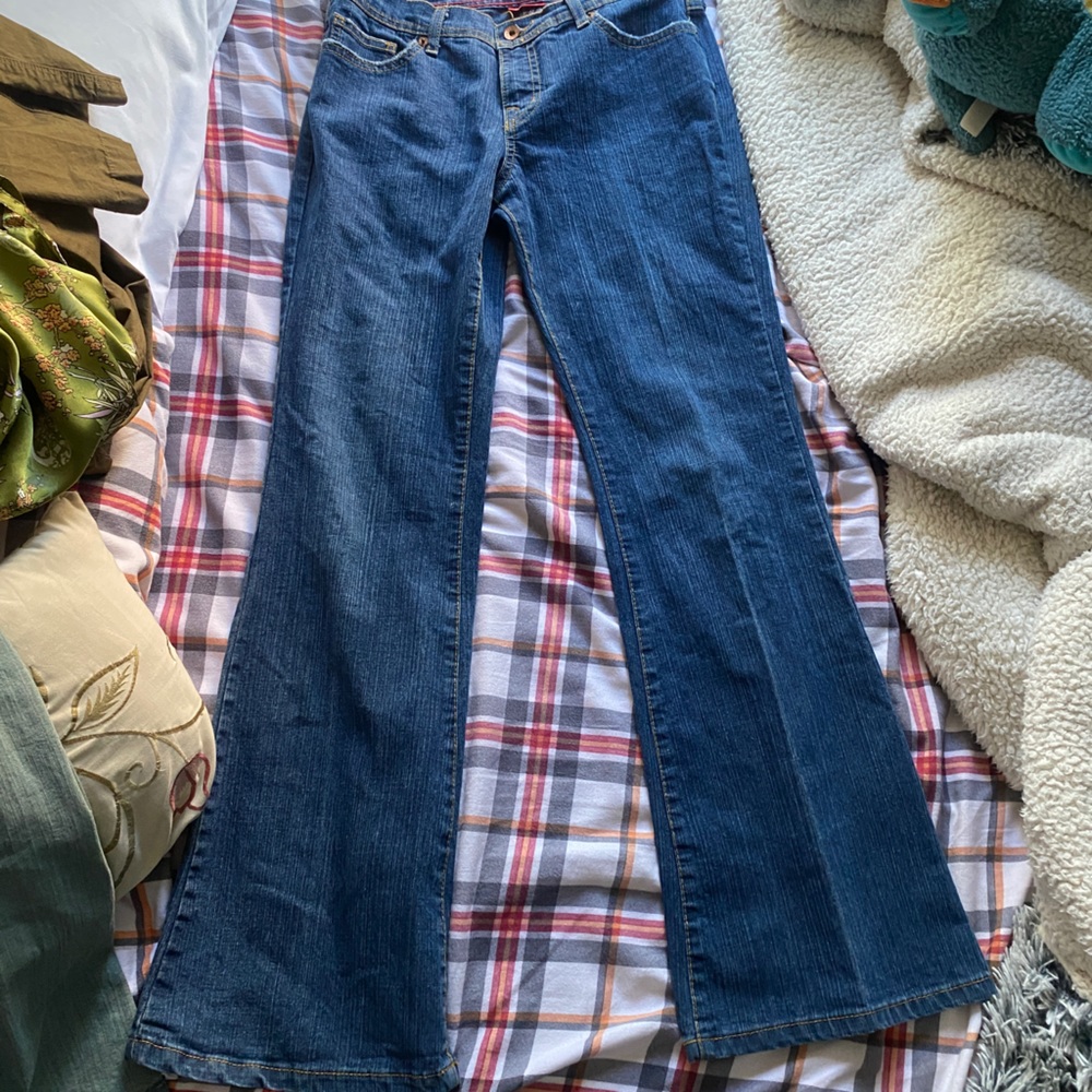 flare low rise Woman’s jeans
